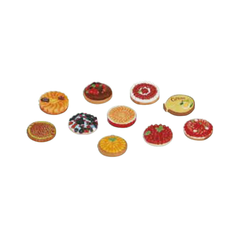 フェーブ タルト 10種セット｜ガレット・デ・ロワ用飾り 陶器製 – Jhc