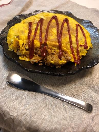 オートミールオムライス