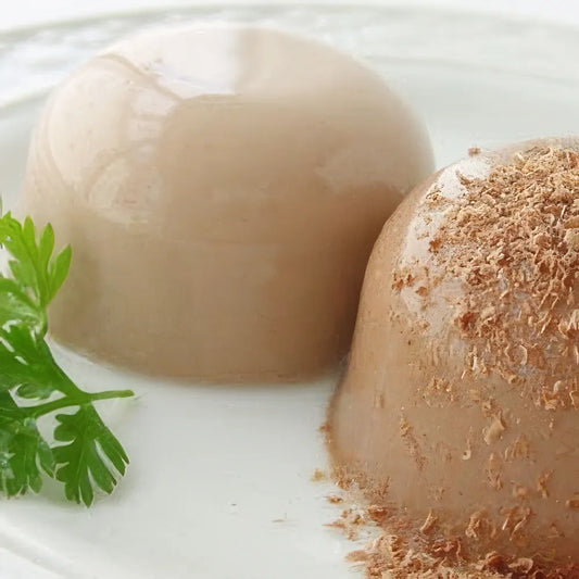 かんてんぱぱの牛乳寒天の素を使って(ミルクチョコ・スイートチョコ)