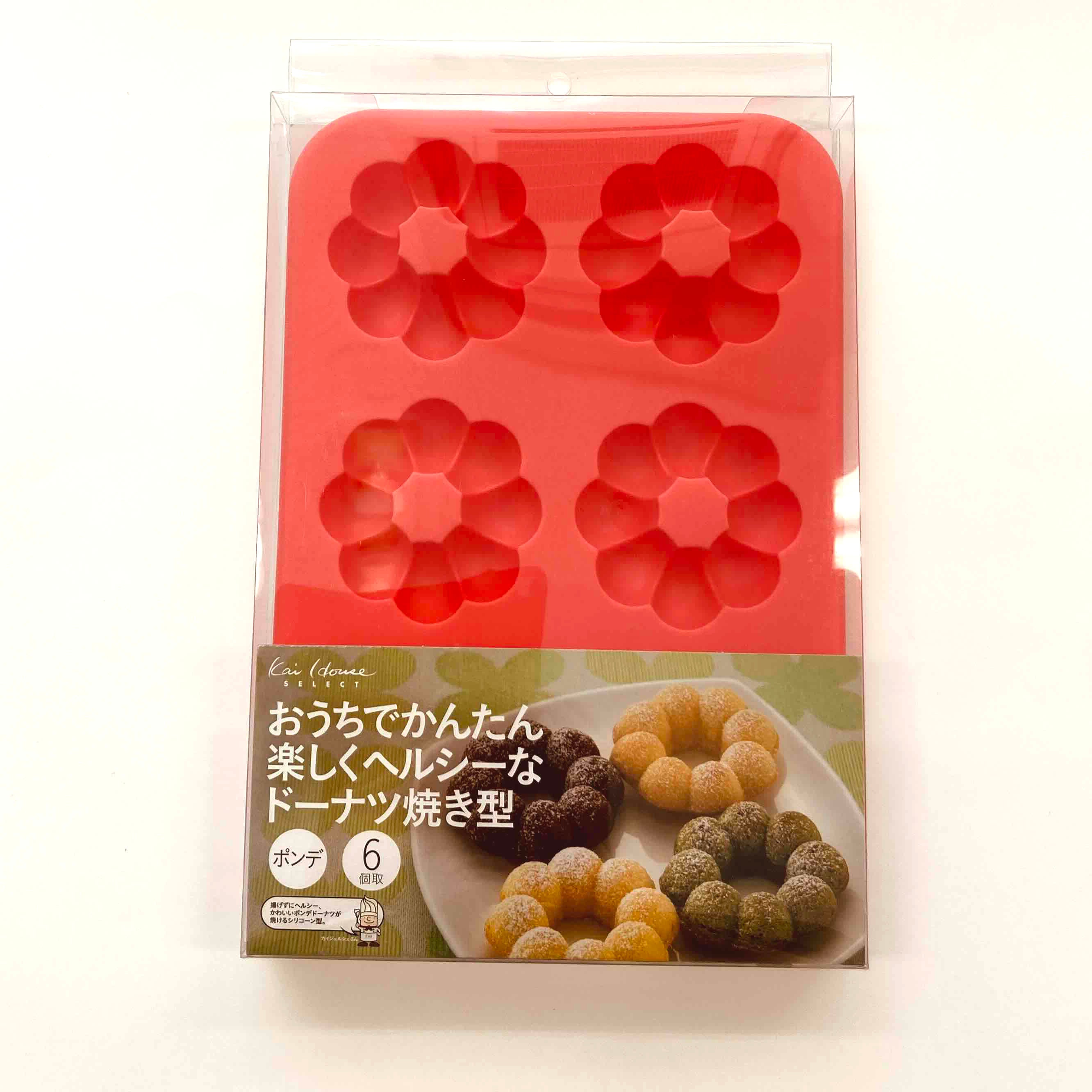 ミニドーナツ 鉄板 再テフロン おうちでかんたん楽しくヘルシ－なドーナツ焼き型 ポンデ 6個取 – Jhc