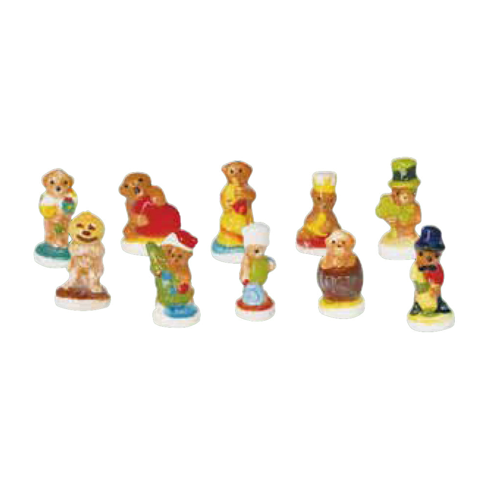 フェーブ　クマの1年 (10種入) (袋入･ｼ-ﾙ付)